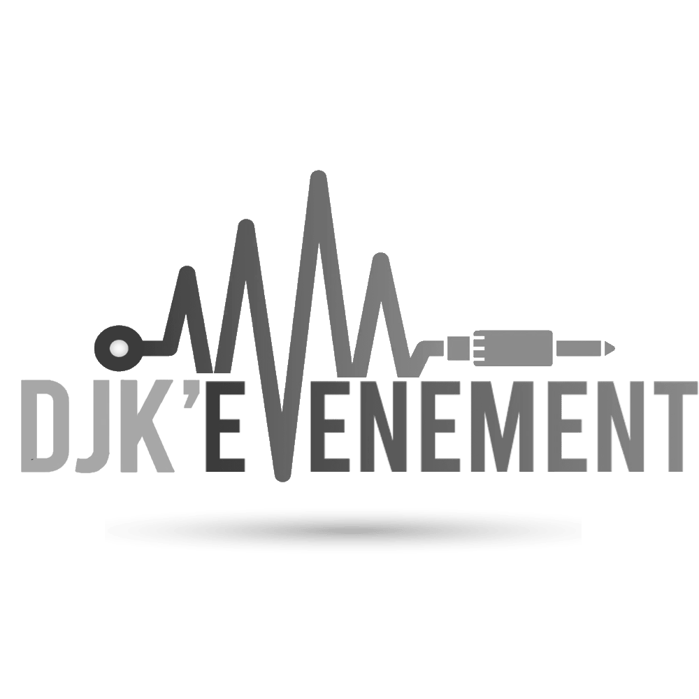 logo dj rennes en noir et blanc